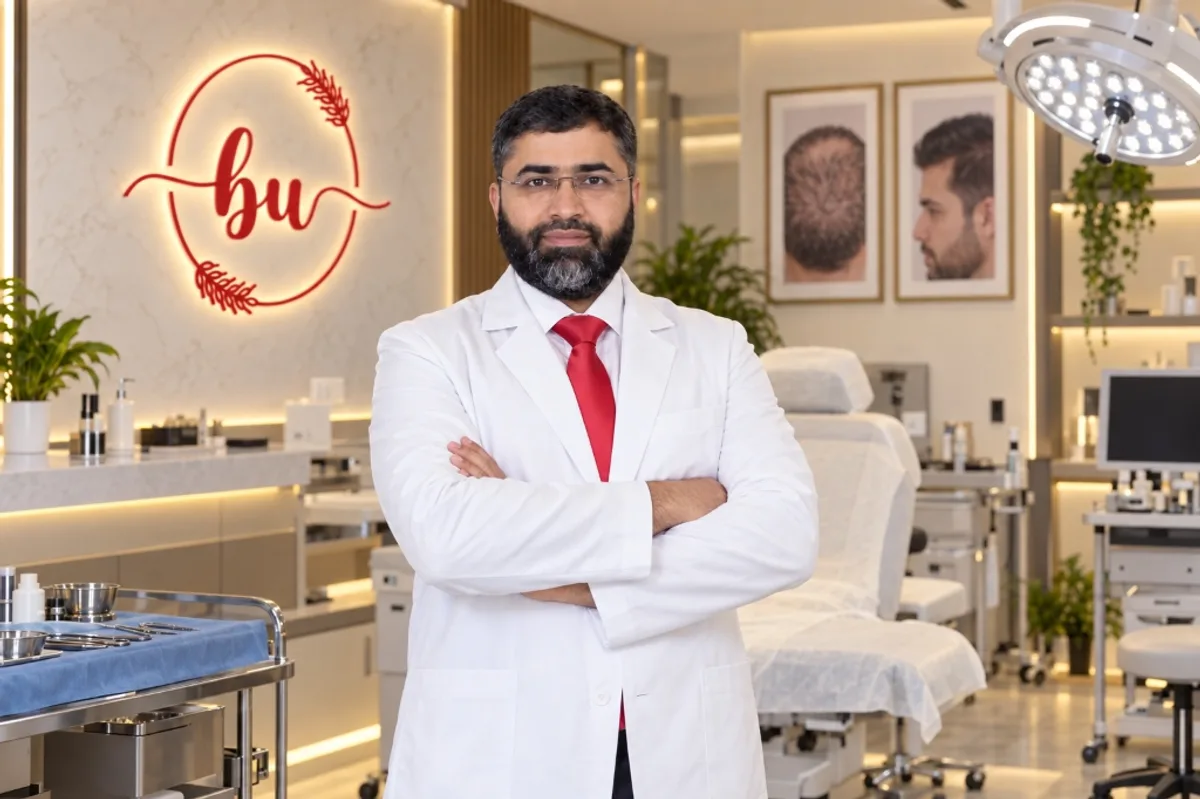 Dr Mufassar Rana at Beauty Up Aesthetics Lahore