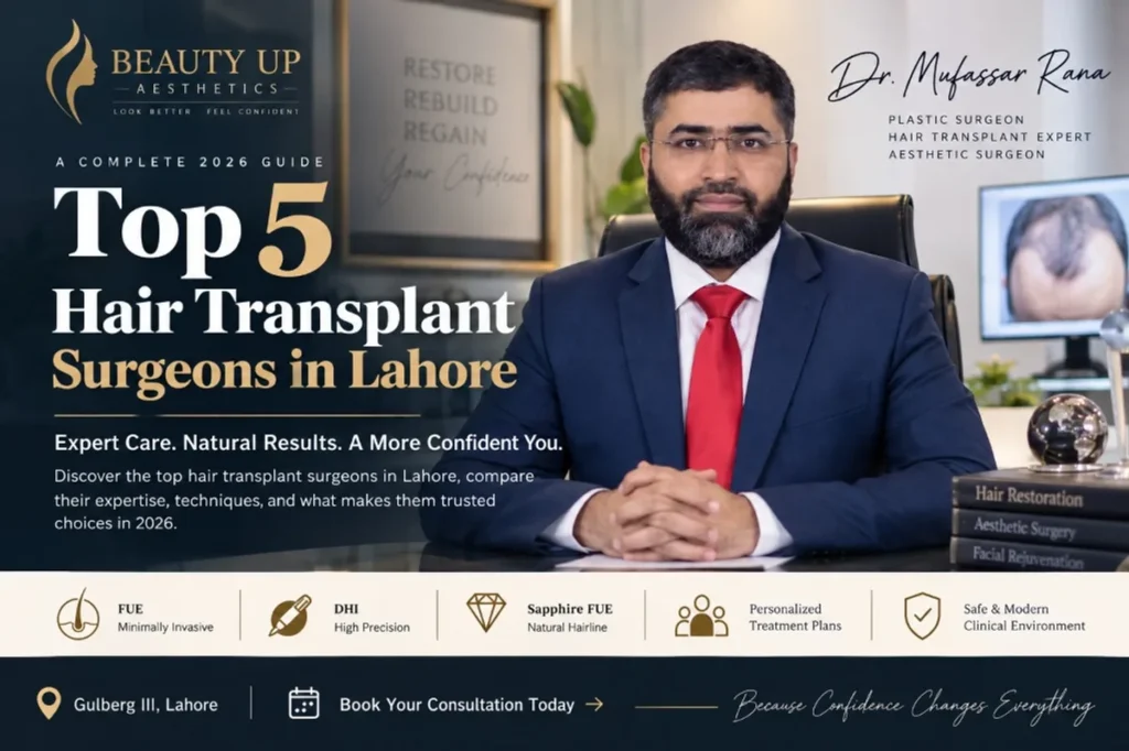Top hair transplant surgeons in Lahore - Prof. Dr. Mufassar Rana