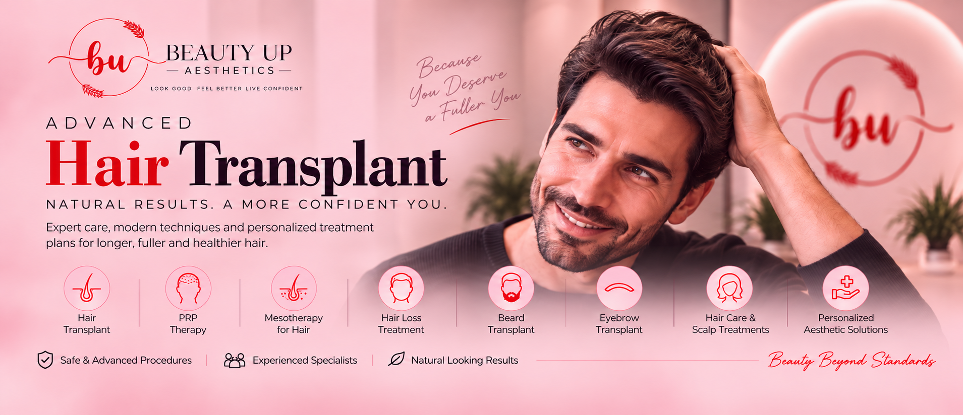 Beauty Up Aesthetics Advanced Hair Transplant Services
